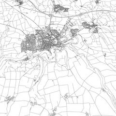 Fototapeta premium 3D illustration of city and urban in Rothenburg ODT Germany 