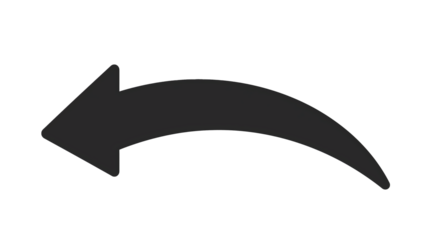 black arrow icon on white background. flat style. arrow icon for your web site design, logo, app, UI. arrow indicated the direction symbol. curved arrow sign 