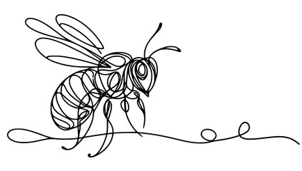 illustration of a wasp