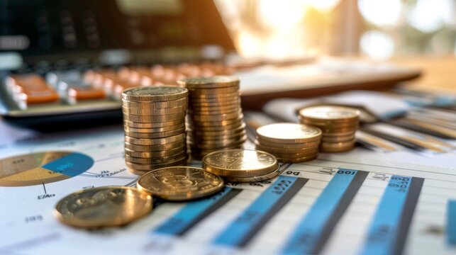 Cost reduction concept. Quality increase and cost optimization for products or services to improve and enhance company performance. Successful corporate strategy and management. Effective business