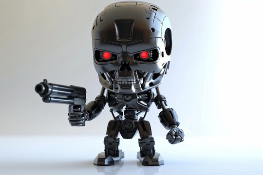 terminator 3d style
