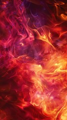 Fototapeta premium Abstract Flame Illustration