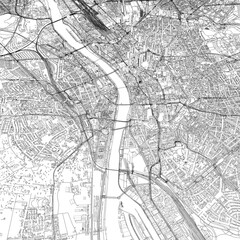 Fototapeta premium 3D illustration of city and urban in Frankfurt Germany