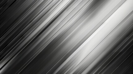 Fototapeta premium Abstract Geometric Technology Banner with White and Grey Arrows, Vector Design