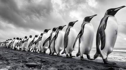 Obraz premium Neuseeland Oamaru Pinguin Strand. 