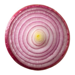Red onion slice