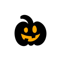 Black Halloween Pumpkin 