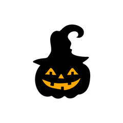 Black Halloween Pumpkin 