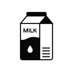 Milk vector icon