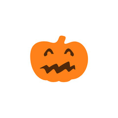 scary halloween pumpkin monster