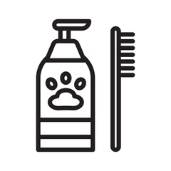 Pet Grooming Salon Icon Perfect for Animal Care and Veterinary Services