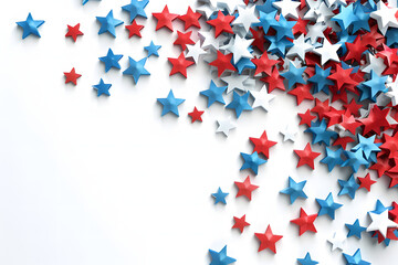 Stars independence US corner background