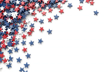 Stars independence US corner background