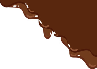 Melted Chocolate Corner