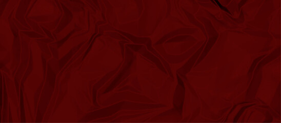 Dark red craft wrinkly paper crumpled texture.