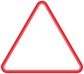 red triangle transparent background