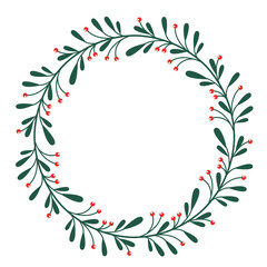 Christmas Leaves Ring