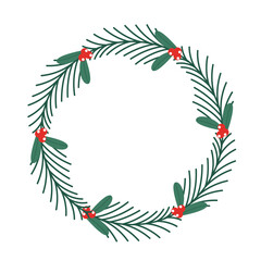 Christmas Leaves Ring