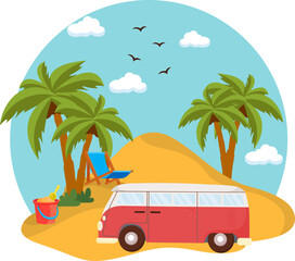 Summer Beach Travel