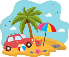 Summer Beach Travel