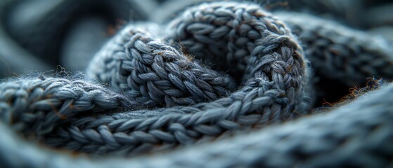  wool fabric texture, soft and fuzzy surface with Detailed patterns of interwoven fibers in various shades of gray. Soft light highlighting the textures, shadows adding depth