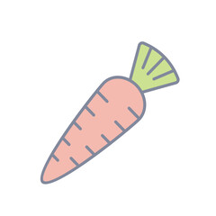 Carrot vector icon