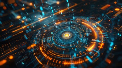 Fototapeta premium Thanks to the integration of 5G networks mobile payment systems can handle highvolume transactions without any delays making them ideal for busy stores and events.