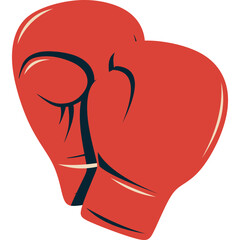 Boxing Gloves Illustration