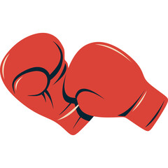 Boxing Gloves Illustration