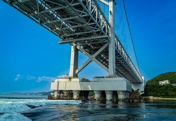 Obraz premium 大鳴門橋（鳴門海峡大橋）