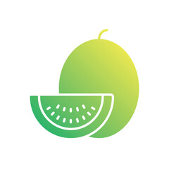 Melon vector icon