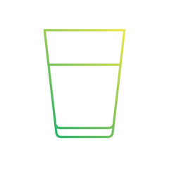 Orange juice vector icon