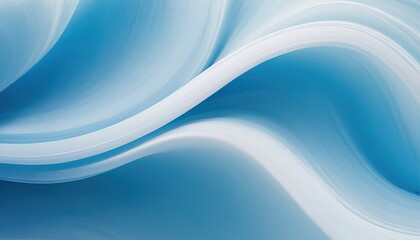 Obraz premium Luxury abstract dynamic smooth waves in shades of blue ,Trendy blue and white abstract background and wallpaper