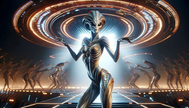 Aliens ancestrales, extraterrestre, ufo, arte, luces, platillo volador, futuro, nave, ovni, foto, ciencia ficci&oacute;n, fantas&iacute;a, surrealismo, movie, pelicula