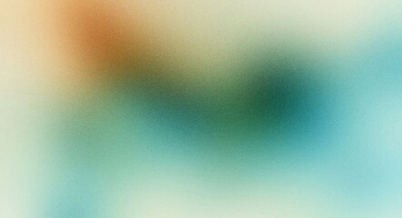 Vibrant grunge grainy background, green orange white noise texture color gradient, backdrop header poster banner design, modern trendy gradient