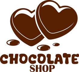 Chocolate Logo With Lettering