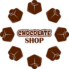 Chocolate Logo With Lettering