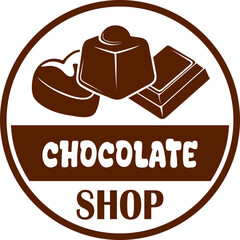 Chocolate Logo With Lettering