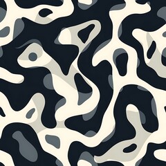 Flowing Liquid Abstract Organic Pattern