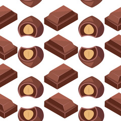 Chocolate Background Pattern