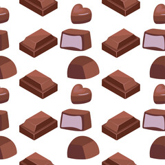 Chocolate Background Pattern
