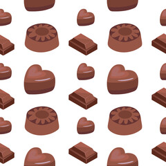 Chocolate Background Pattern
