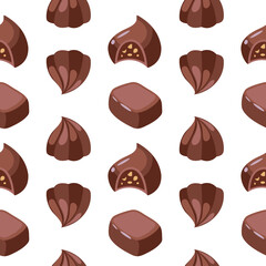 Chocolate Background Pattern