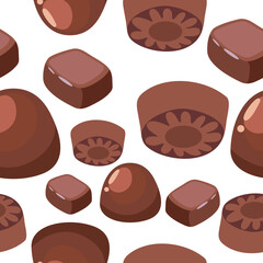 Chocolate Background Pattern