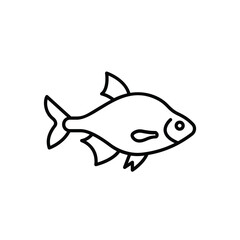 Fish vector icon