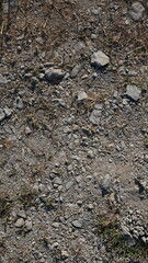 Terrain-based image. Texture of earth and stones