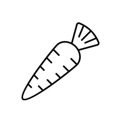 Carrot vector icon