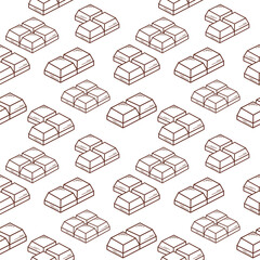 Line Chocolate Background Pattern