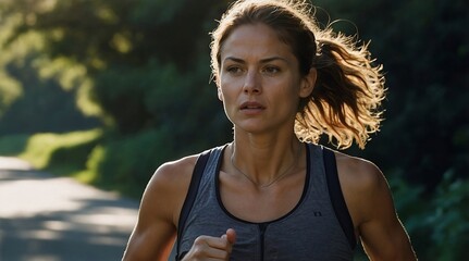 running in the women