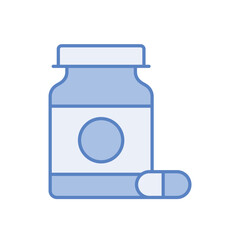 Supplement vector icon
